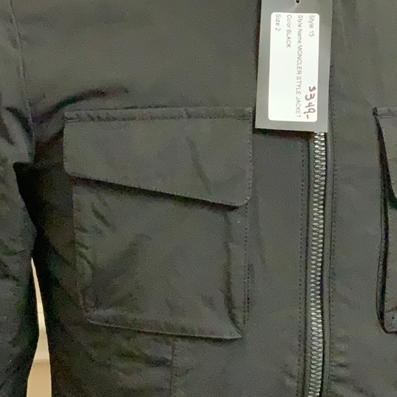 Alp-n-Rock MONCLER Style Jacket - Black - Picture 4 of 15